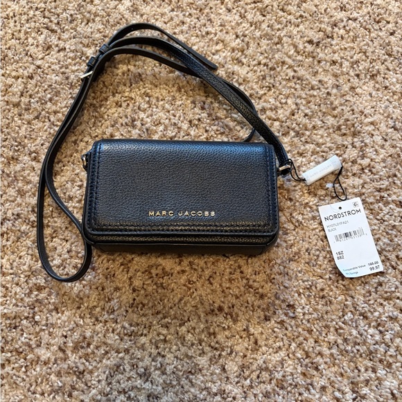 Marc Jacobs Handbags - NWT - Marc Jacobs Groove Leather Mini Black Crossbody Bag